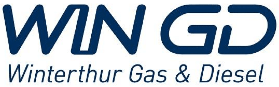An image of the logo for WinGD Winterthur Gas & Diesel
